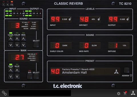 TC Electronic 8210 Classic Reverb