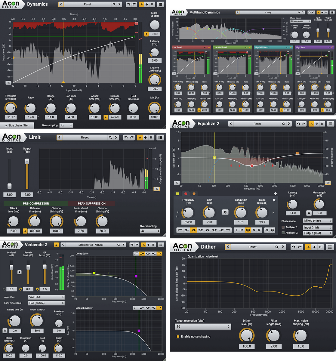 Acon Digital Mix and Mastering Suite • PluginFox