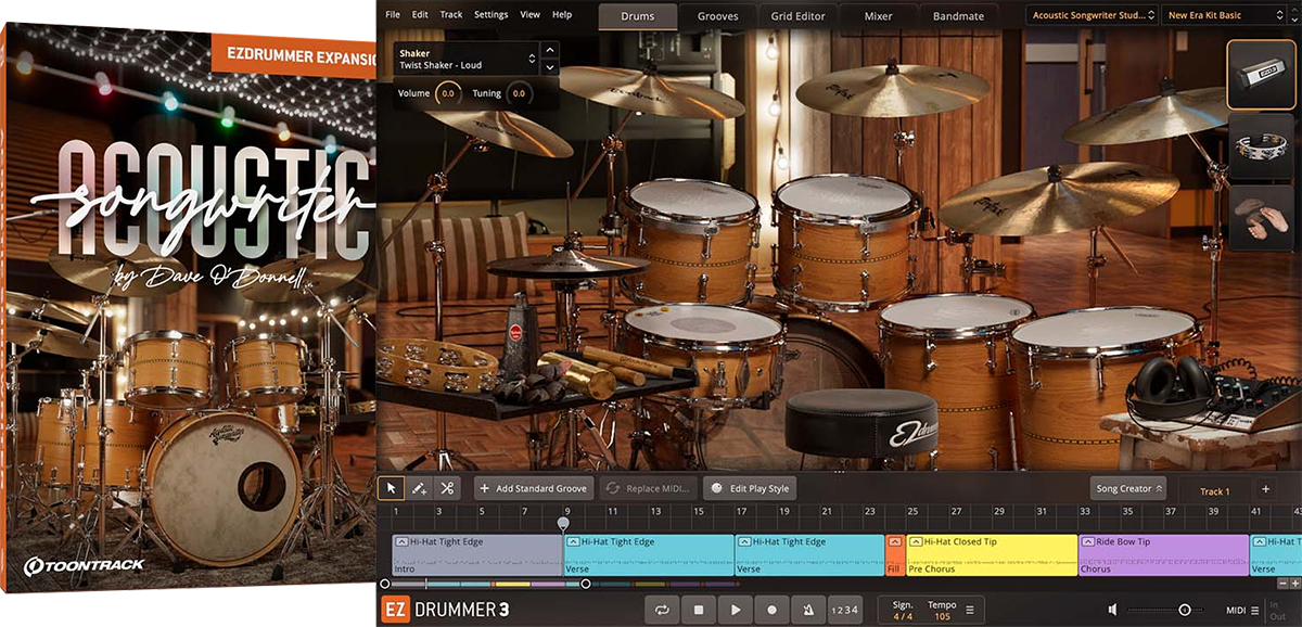 Toontrack EZX: Acoustic Songwriter