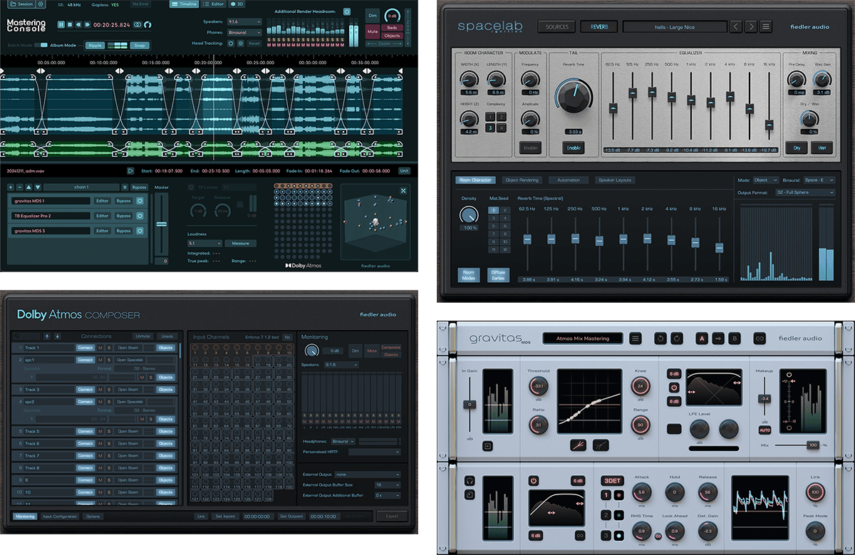 Fiedler Audio All Dolby Atmos Bundle + Spacelab Ignition