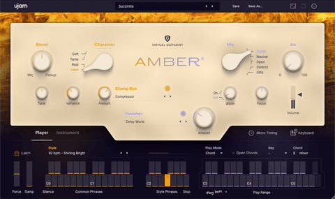 UJAM Virtual Guitarist Amber 2