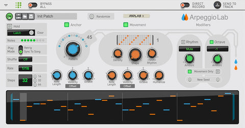 Reason Studios Arpeggio Lab