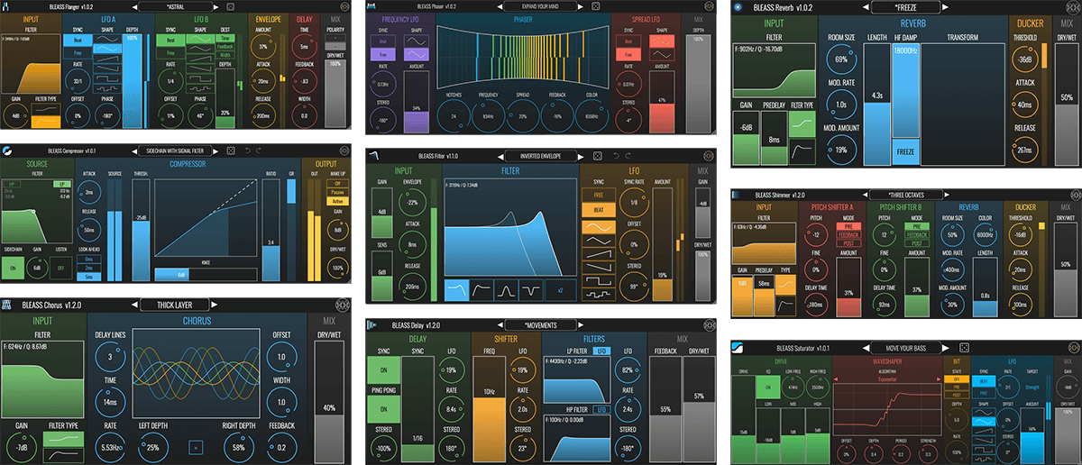 BLEASS Essential FX Bundle • PluginFox