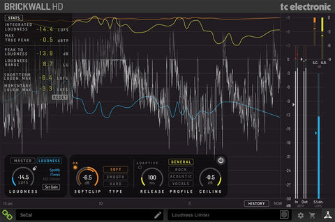 TC Electronic Brickwall HD Master Limiter