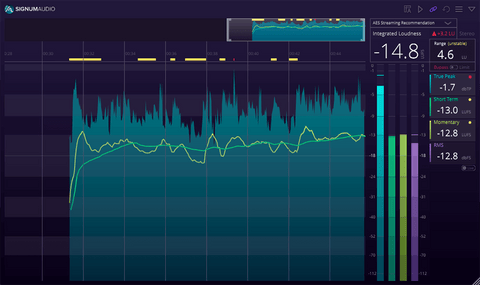 Signum Audio Bute Loudness Analyser 2 Stereo
