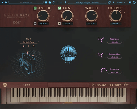 Boz Digital Labs Chicago Upright 1927 Lite