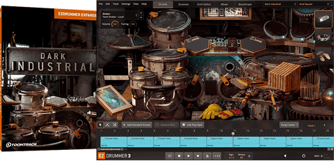 Toontrack EZX: Dark Industrial
