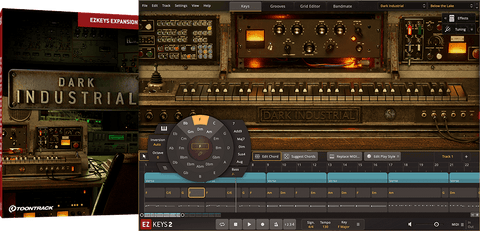 Toontrack EKX: Dark Industrial