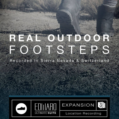 Tovusound Edward Ultimate Suite Expansion: Real Outdoor Footsteps