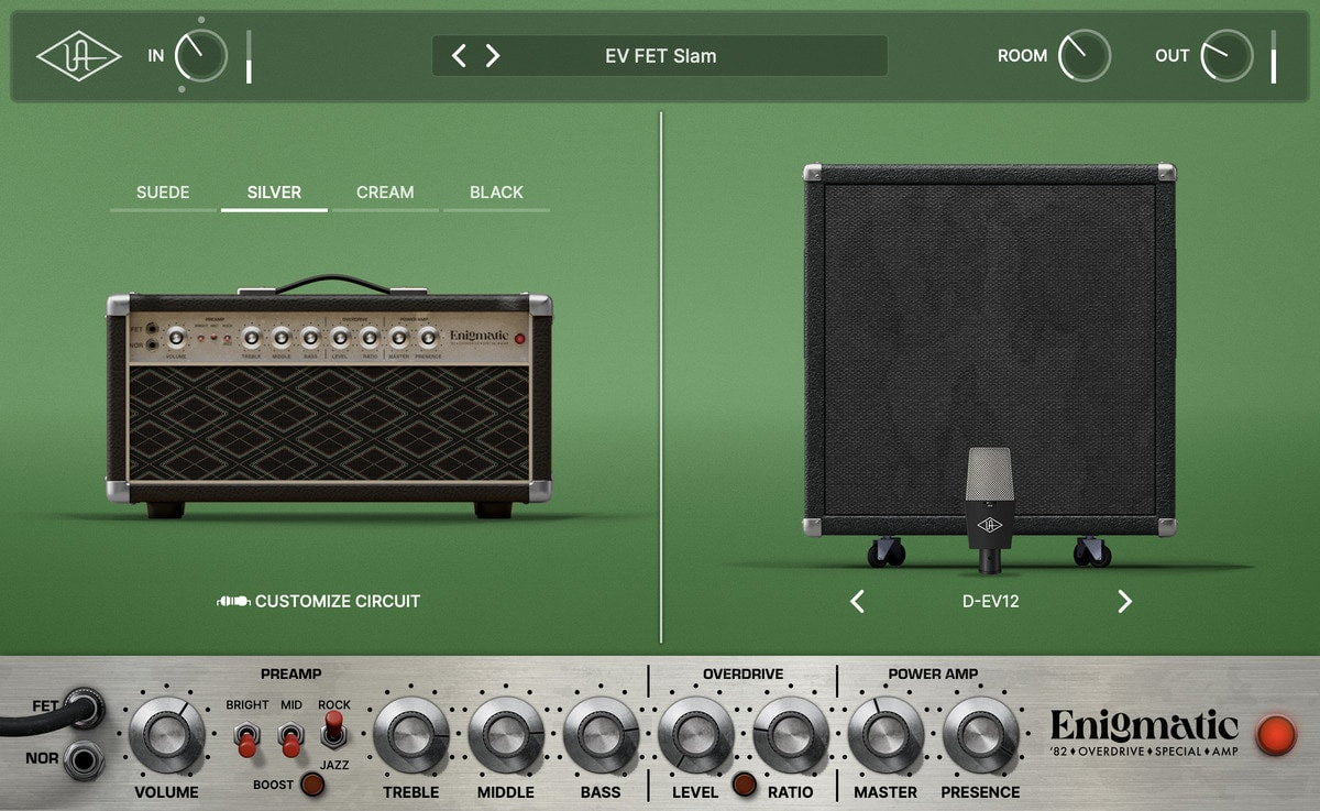 Universal Audio UAD Enigmatic '82 Overdrive Special Amp • PluginFox