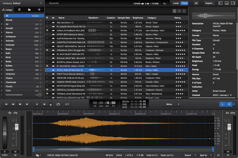 Sound Particles Explorer SFX Cloud 1-Year Subscription