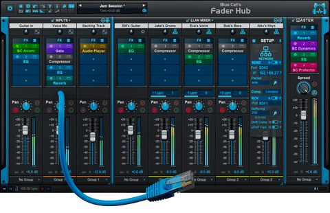 Blue Cat Audio Fader Hub