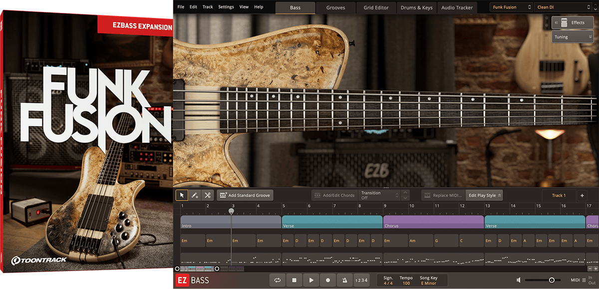 Toontrack EBX: Funk Fusion