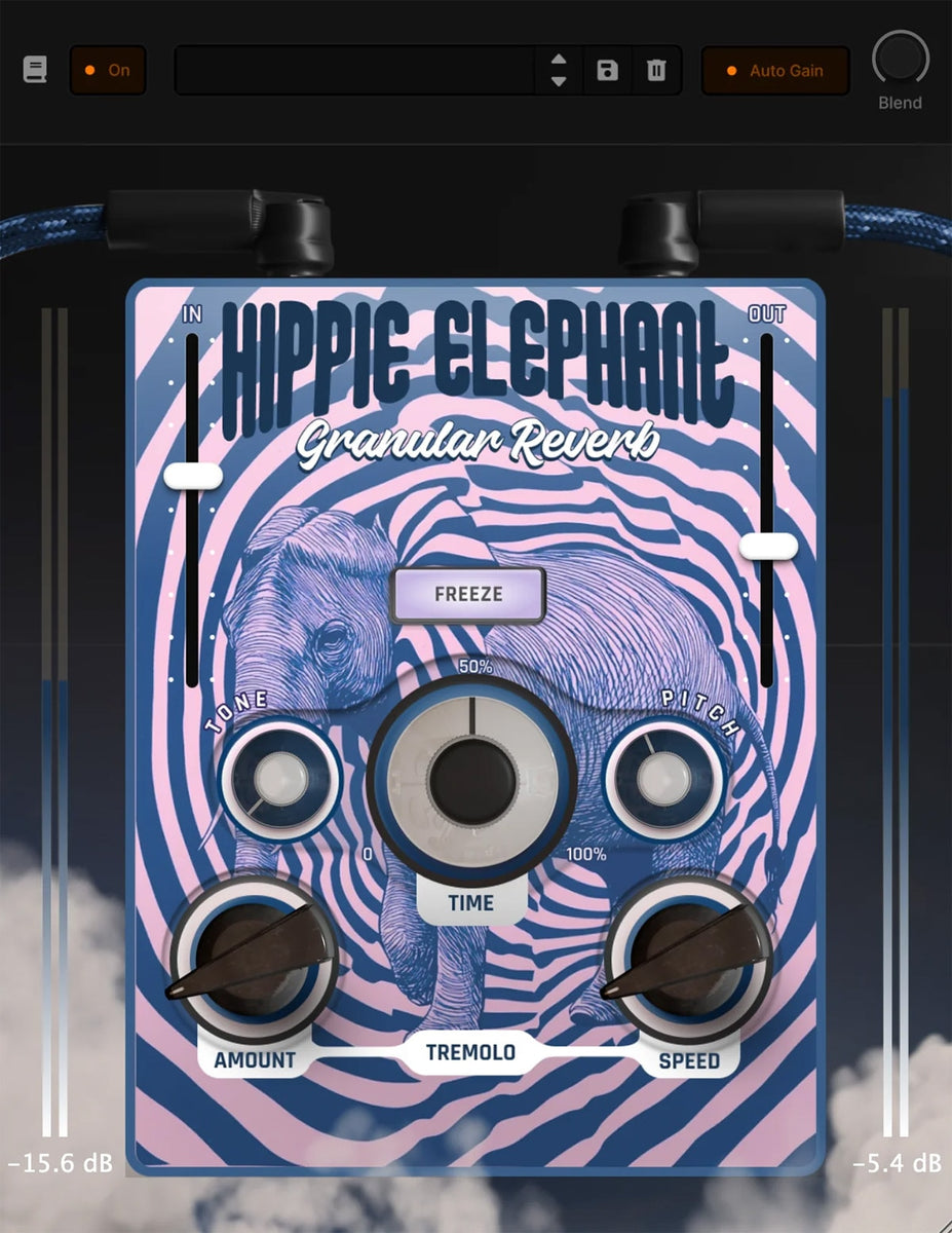 safari pedals time machine Hippie Elephant • PluginFox Size:48cm (19