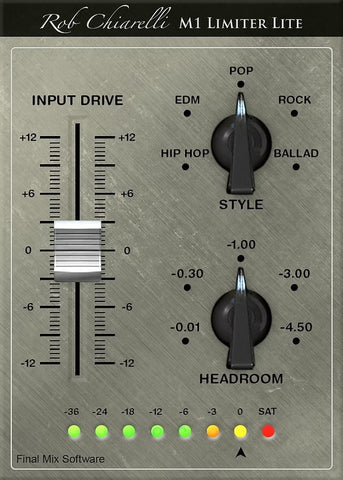 Final Mix M1 Limiter Lite III