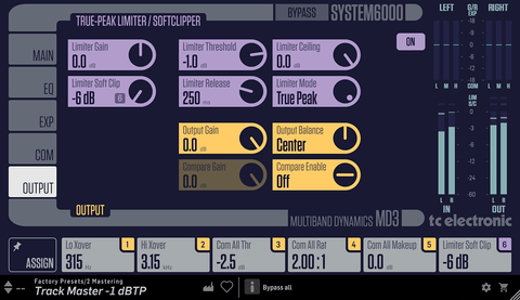 TC Electronic MD3 Multiband Dynamics