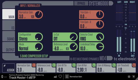 TC Electronic MD4 HD Multiband Dynamics