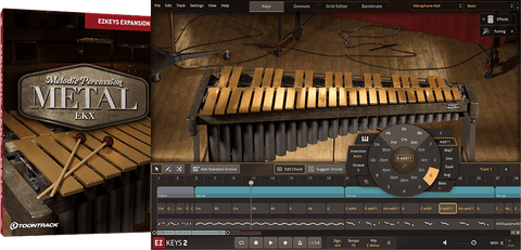 Toontrack EKX: Melodic Percussion - Metal