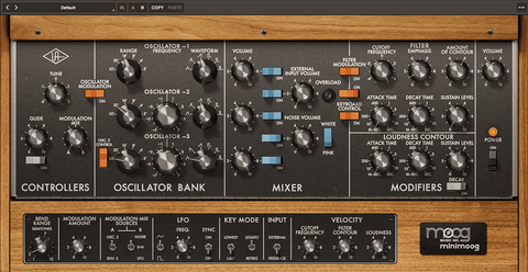 Universal Audio Moog Minimoog