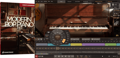 Toontrack EKX: Modern Pop Piano