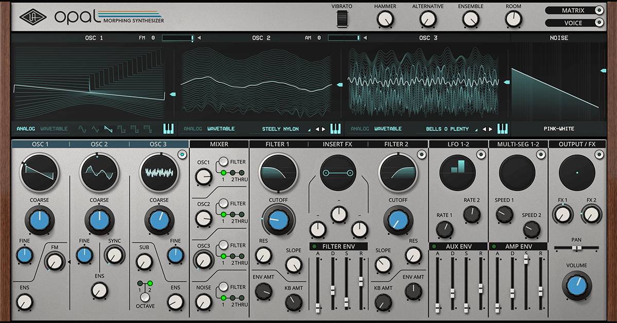 Universal Audio Opal Morphing Synthesizer
