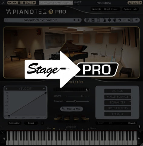 Modartt Pianoteq 9 Pro - Upgrade from Stage