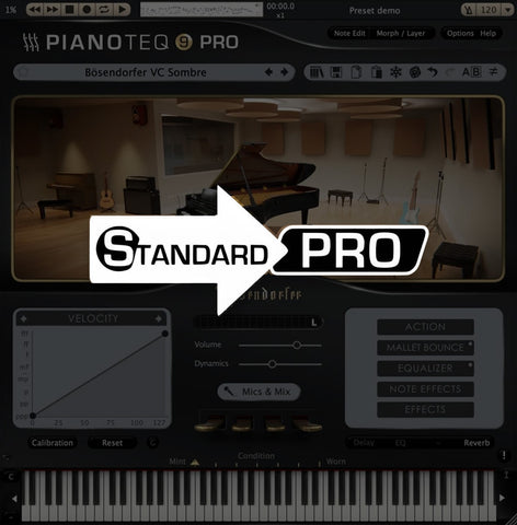 Modartt Pianoteq 9 Pro - Upgrade from Standard
