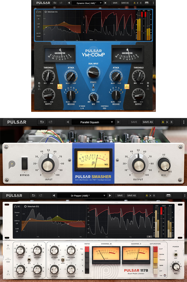Pulsar Audio Vintage Compressors Bundle
