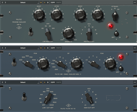 Universal Audio Pultec Passive EQ Collection