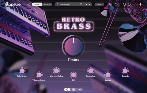 Capsule Retro Brass
