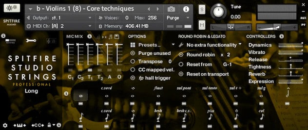 Spitfire Audio Spitfire Studio Strings Professional • PluginFox