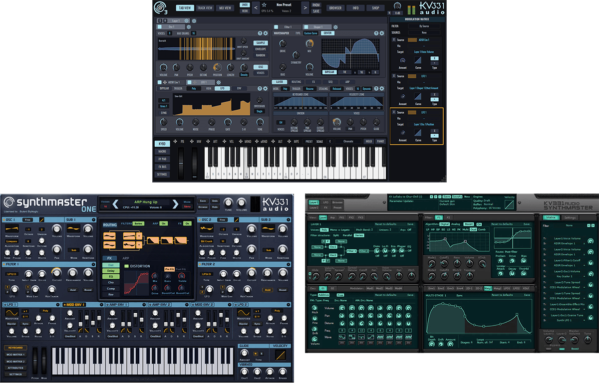 KV331 Audio Synthmaster Standard Bundle