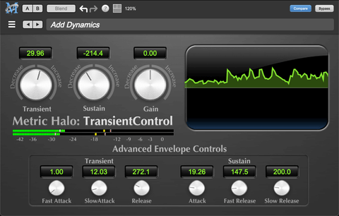 Metric Halo Transient Control v4