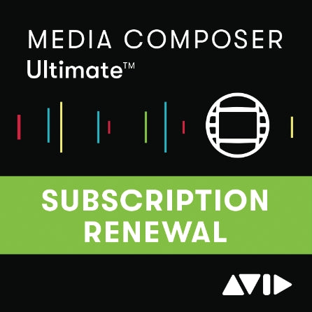 AVID Media Composer Ultimate 1-Year Subscription Renewal