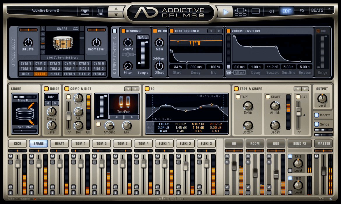 XLN Audio Addictive Drums 2 Studio Collection PluginFox