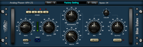 Nomad Factory Blue Tubes Analog Phaser APH2S