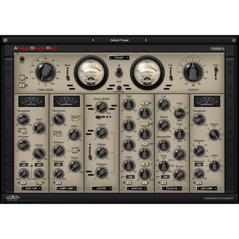 Nomad Factory Analog Studio Rack Plugins PluginFox