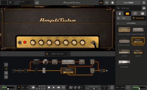 IK Multimedia Amplitube Jimi Hendrix Anniversary Collection