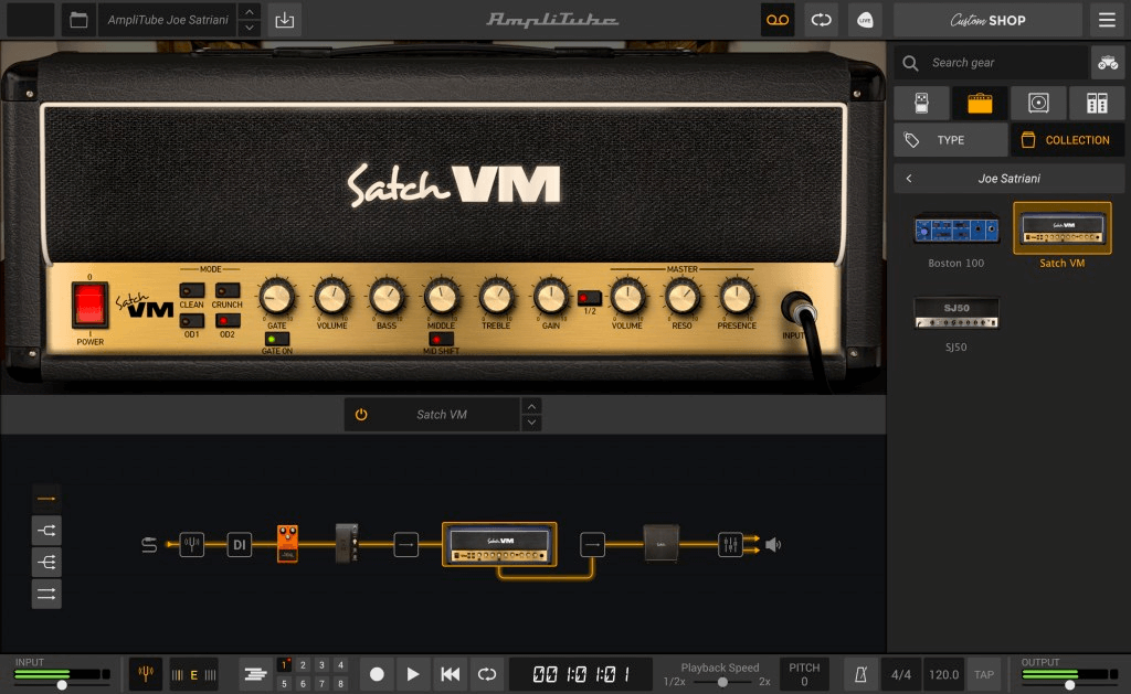 IK Multimedia AmpliTube Joe Satriani