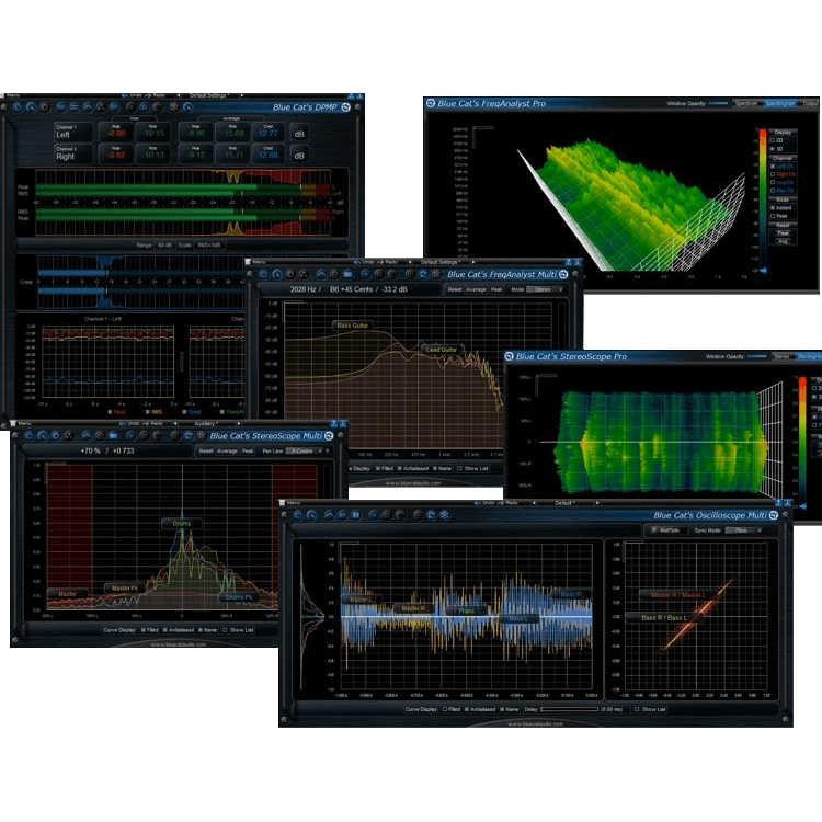 Blue Cat Audio Analysis Pack Plugins PluginFox