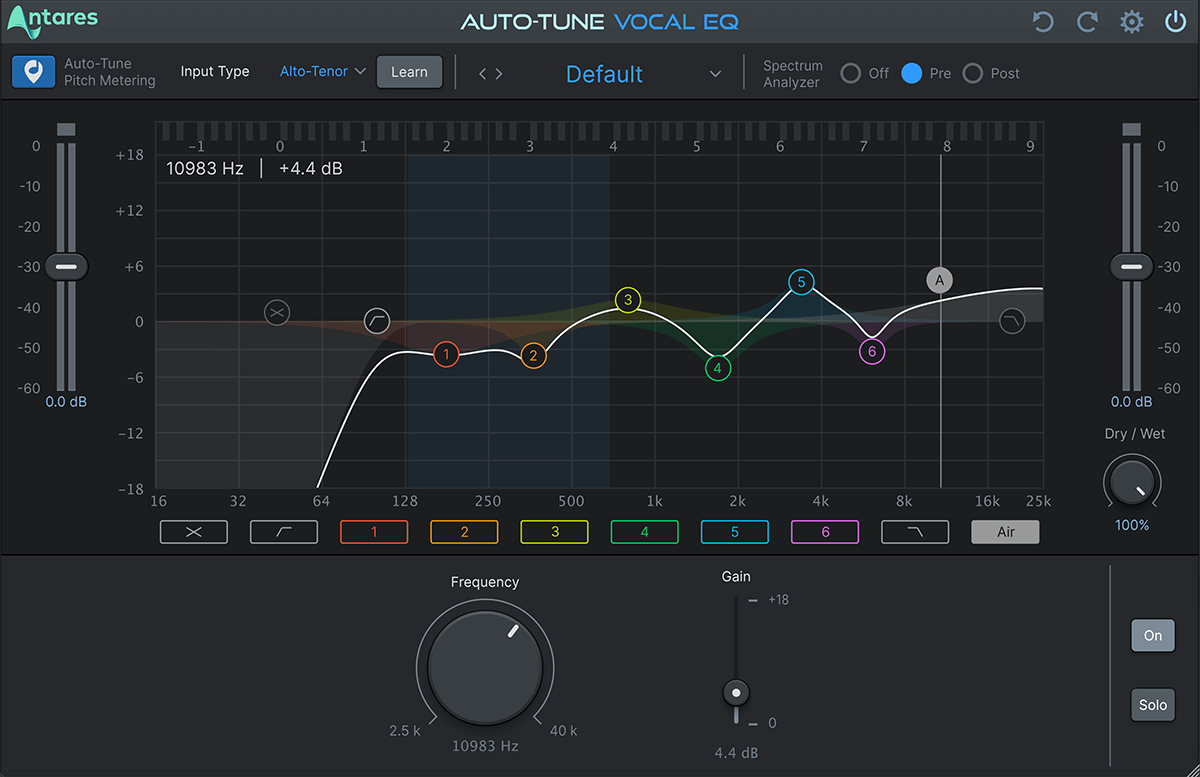 Antares AutoTune Vocal EQ