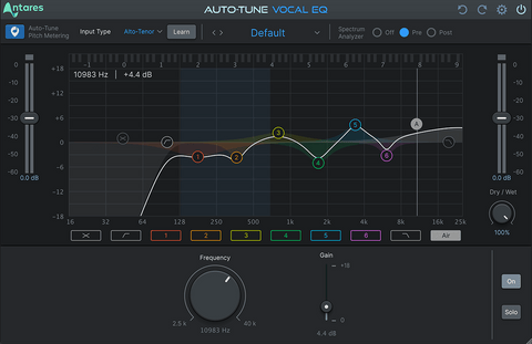 Antares AutoTune Vocal EQ