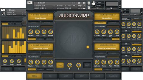 AudioWarp Blossom