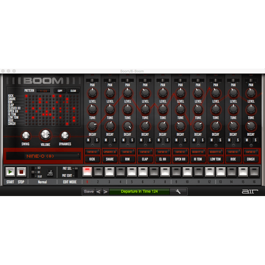 AIR Boom Virtual Instruments PluginFox