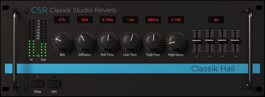 IK Multimedia CSR Hall Reverb Plugins PluginFox