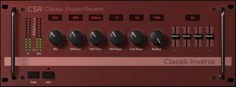 IK Multimedia CSR Inverse Reverb Plugins PluginFox