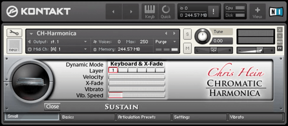 Best Service Chris Hein Chromatic Harmonica PluginFox