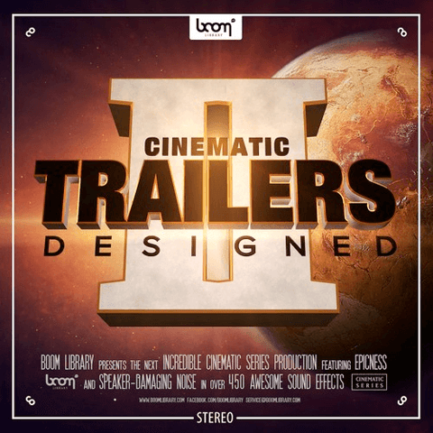 BOOM Library Cinematic Trailers Designed 2