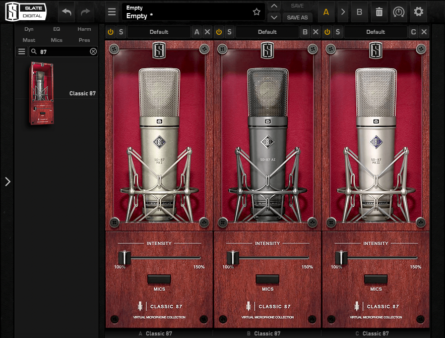 Slate Digital Classic 87 Mic Expansion Pack