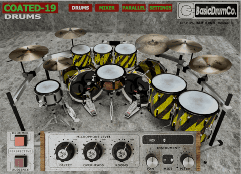BasicDrumCo. COATED-19